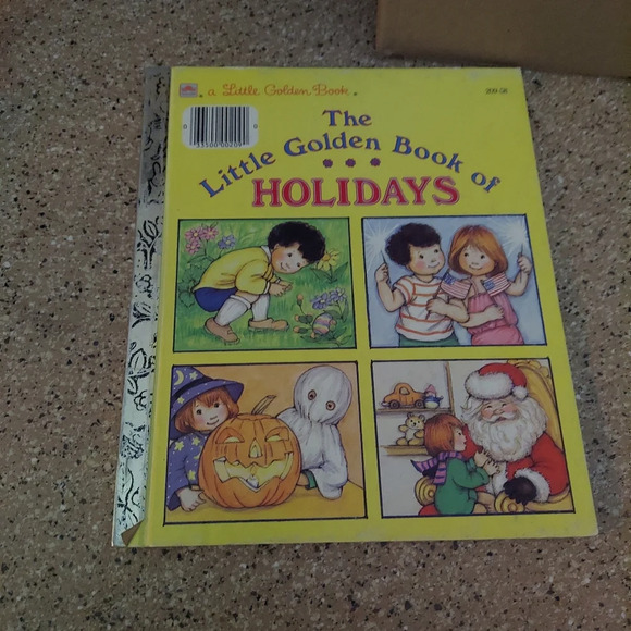 A Little Golden Book The Little Golden Book of Holidays, 1985 vintage kids - Picture 1 of 3